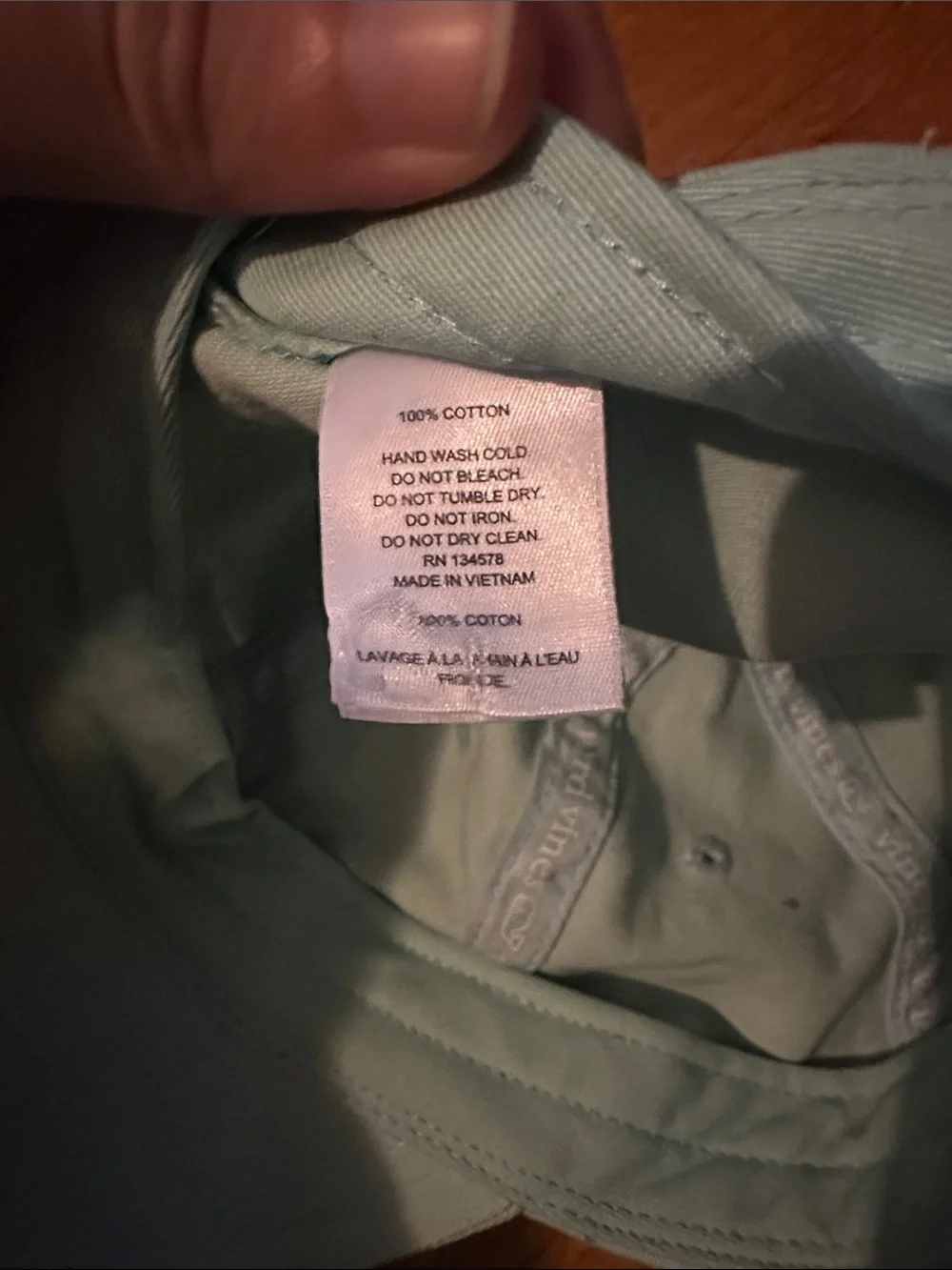 Vineyard Vines Womens Pale Blue Whale Cap